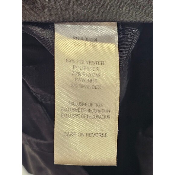 BCBGMAXAZRIA Women's Size 2 Black Wide Leg Dress Pants Slacks Trousers EUC - Picture 5 of 7